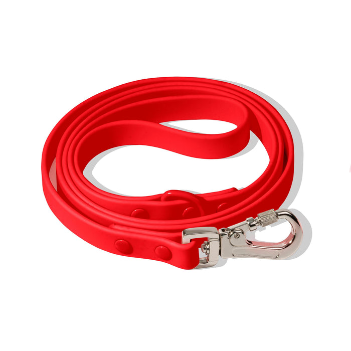 Waterproof Dog Leash - Red - Sharper Barker