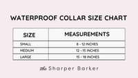 Waterproof Dog Collar - Pink - Sharper Barker