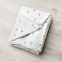 Sharper Barker Throw Blanket - White - Sharper Barker