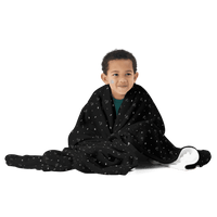 Sharper Barker Throw Blanket - Black - Sharper Barker