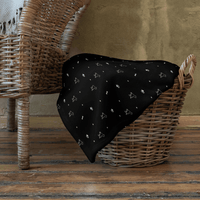 Sharper Barker Throw Blanket - Black - Sharper Barker