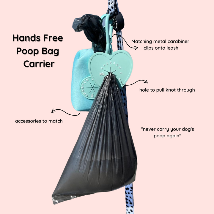 Hands Free Waste Carrier - Peach