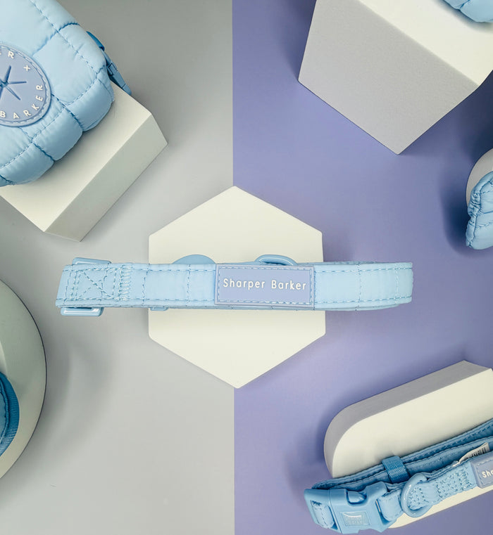 Blueberry Milkshake Quilted Leash