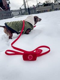 Hands Free Waste Carrier - Red