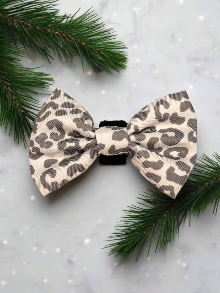 Bowtie - Snow Leopard - Sharper Barker
